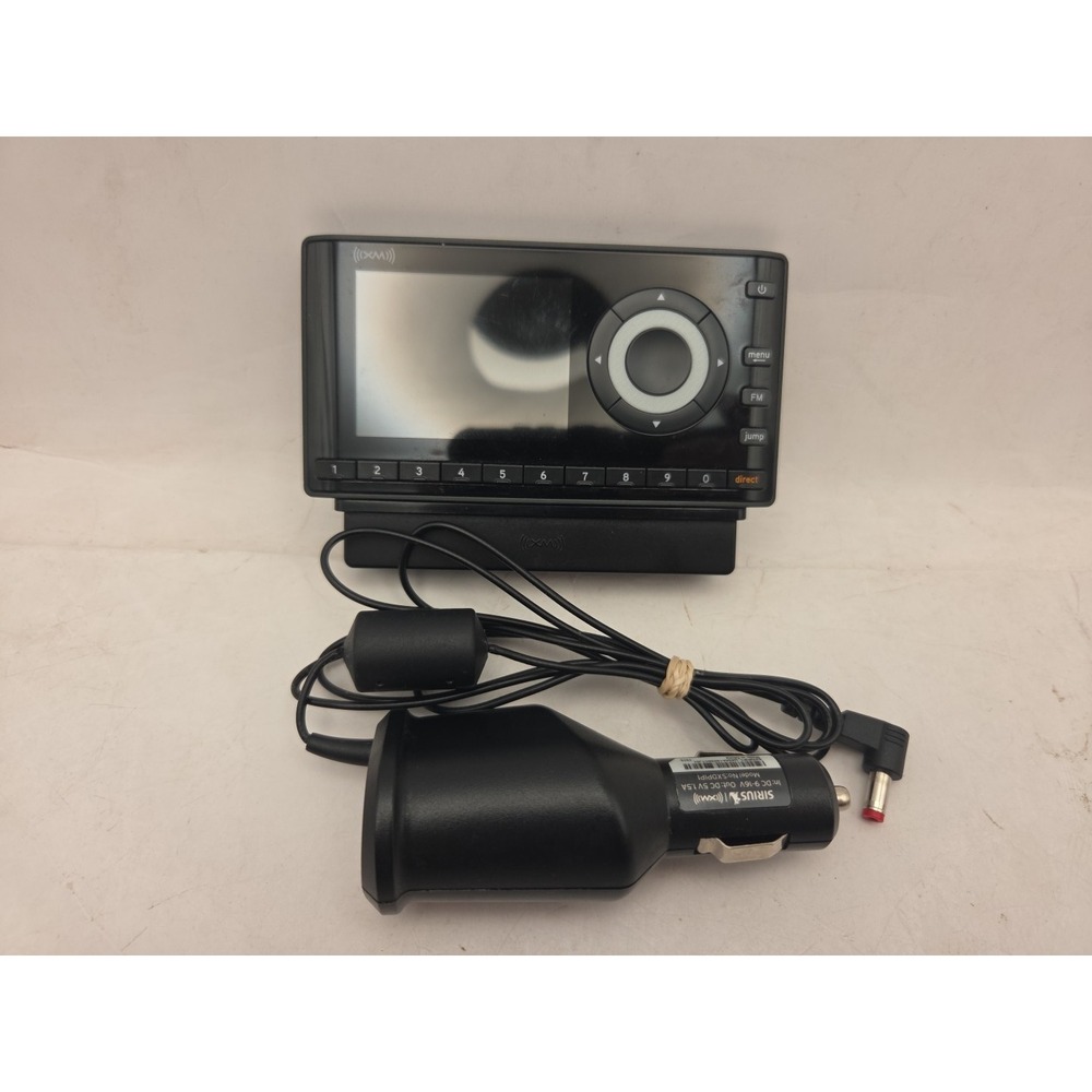 Sirius XM Onyx XDNX1 Satellite Radio Receiver W/docking Station & DC Power Cable